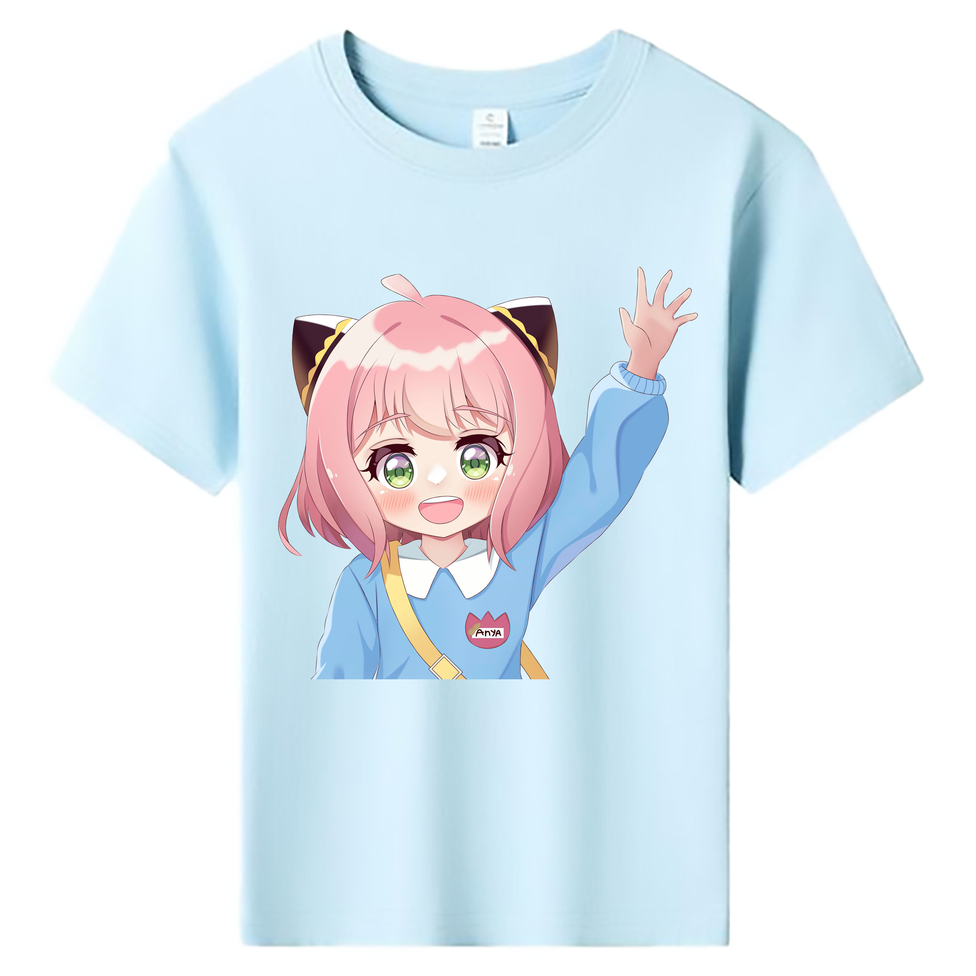 （画像用） SPY×FAMILY间谍家家酒 綿100％キッズTシャツ（フロントプリント）
